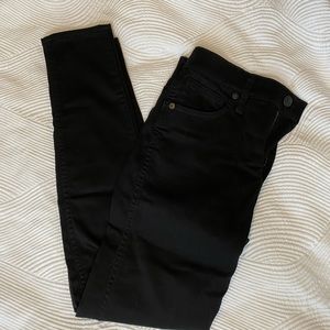 Black Madewell Skinny Jeans